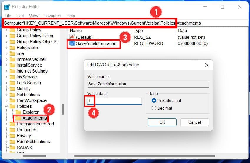 “file could harm your computer” error Windows 11